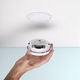 Detector de fum Smartwares RM250, 11,5x11,5cm, 85dB, alb, set 4 piese