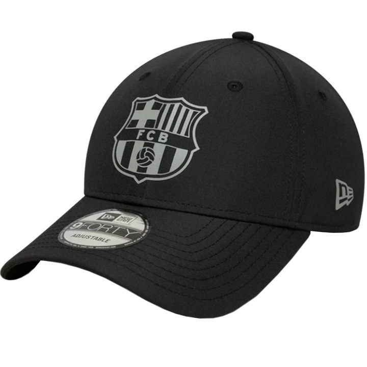 Sapca baseball pentru barbati, New Era Core 9Forty FC Barcelona Cap 60846915, Negru, 56-62 CM