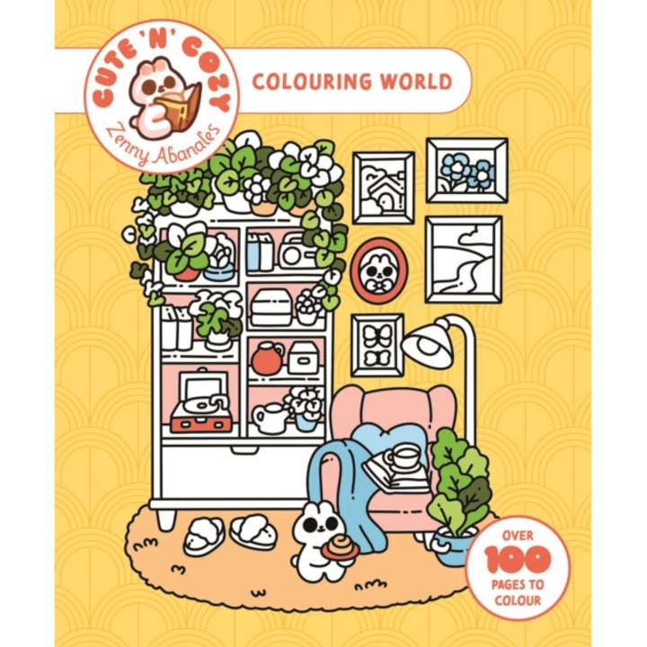 Cute 'n' Cozy Colouring World - Zenny Abanales