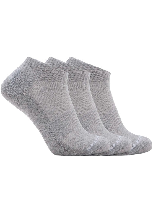 Set sosete Unisex, Skechers 3pk Unisex Terry Qtr Crew 111035, Gri