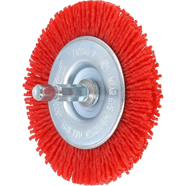 Четка за дърво Norton, найлон, 75x12, 25B