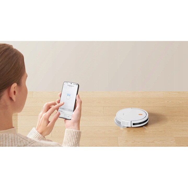 Aspirator robot Xiaomi Robot Vacuum, 2000 Pa, mop, alb, 30x7cm, set complet
