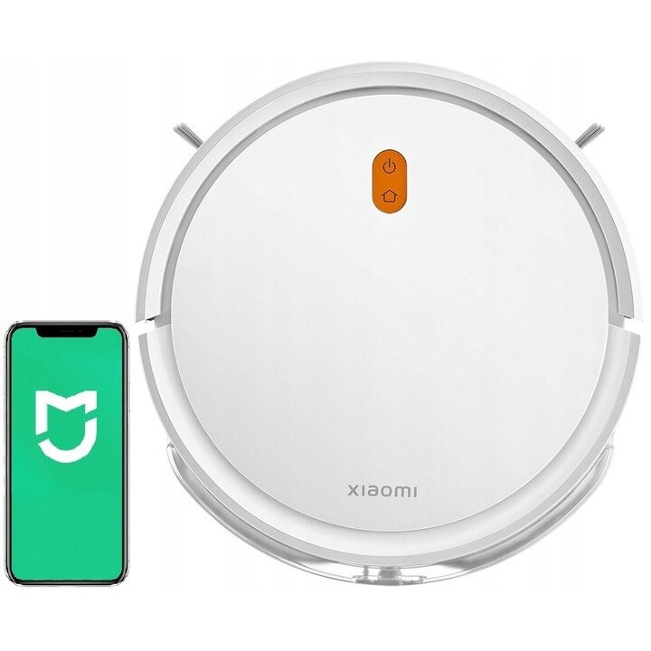 Aspirator robot Xiaomi Robot Vacuum, 2000 Pa, mop, alb, 30x7cm, set complet