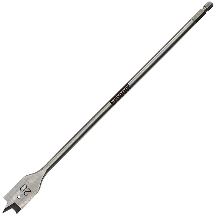 Burghiu plat lemn Erbauer, 20 x 300 mm