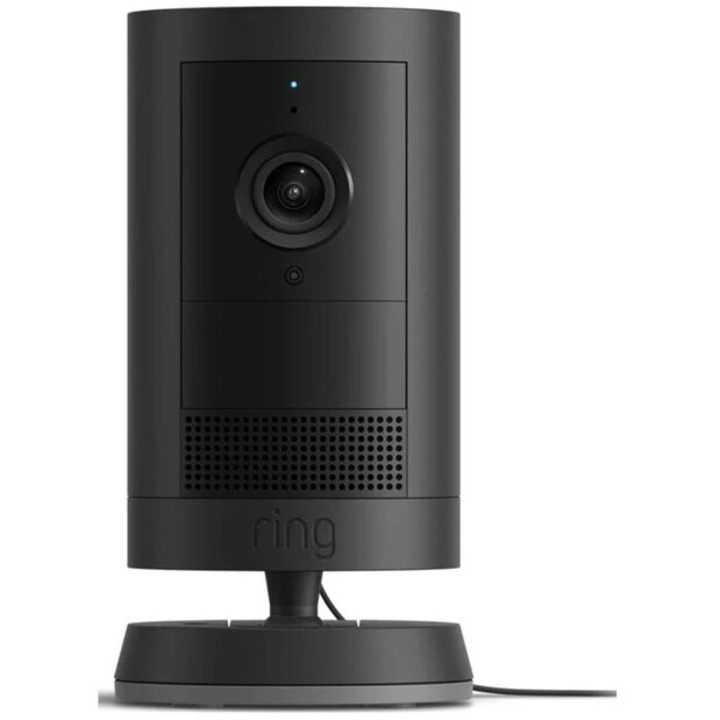 Camera de supraveghere exterior Ring Cam Plus, Wi-Fi, Negru