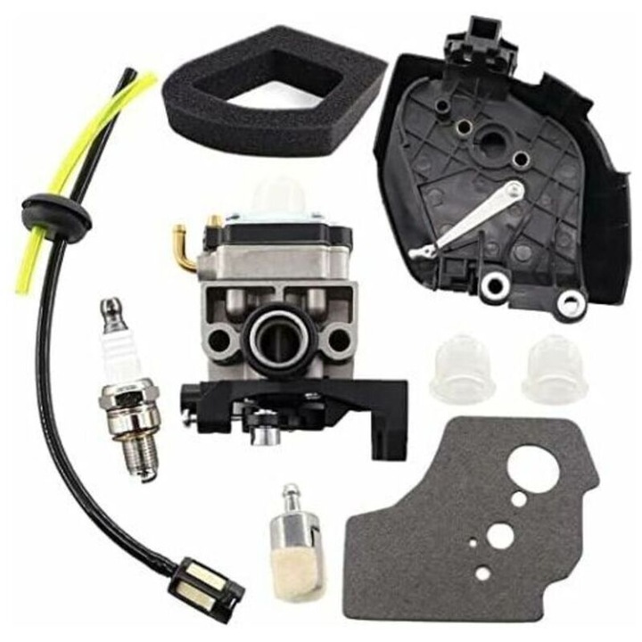 Carburator complet pentru Honda GX35, GX35NT, HHT35S, 1.3 HP, cu filtru de aer si linie de combustibil