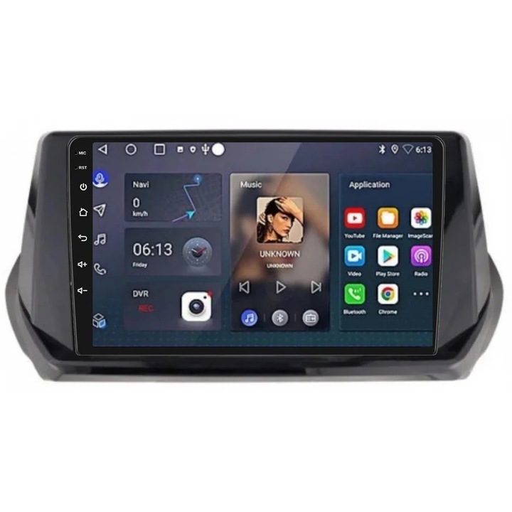 Navigatie Peugeot 208 dupa 2020 9 inch 6GB 128GB 8 Core