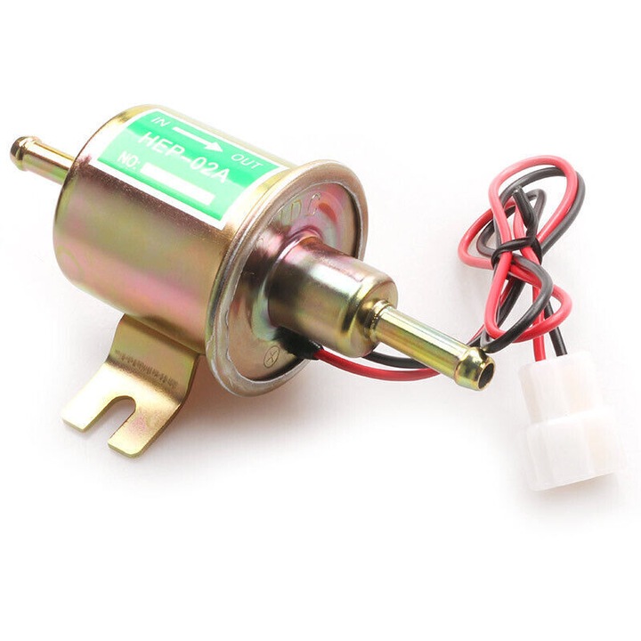 Pompa de combustibil electrica 12V, 4-7PSI, din aluminiu turnat, pentru masini si utilaje
