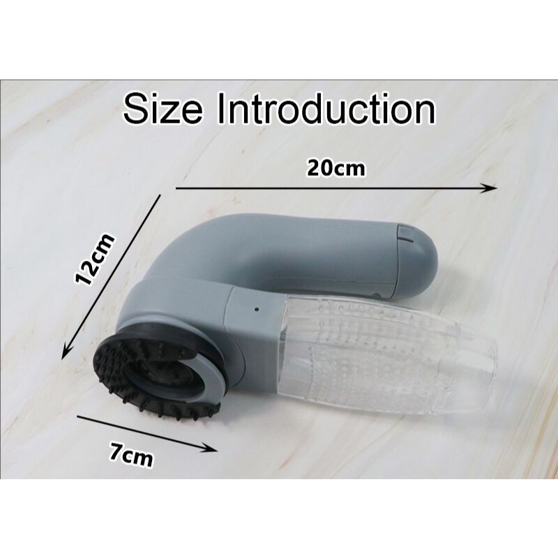 Aspirator portabil pentru par de animale, cu cutie de depozitare, 19x11x6cm, fara fir