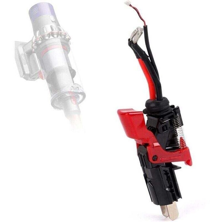 Buton de declansare de schimb pentru aspirator Dyson V10 SV12, design imbunatatit, material de calitate, 1x1x1cm, set 1 bucata