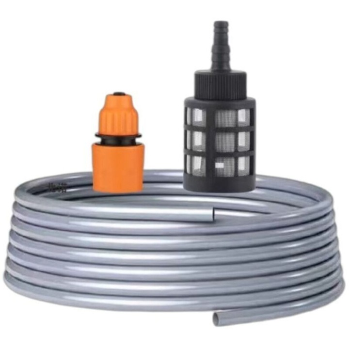 Szívótömlő, 5 méter, extrém hőmérsékletnek ellenálló anyag, gyors beszerelés