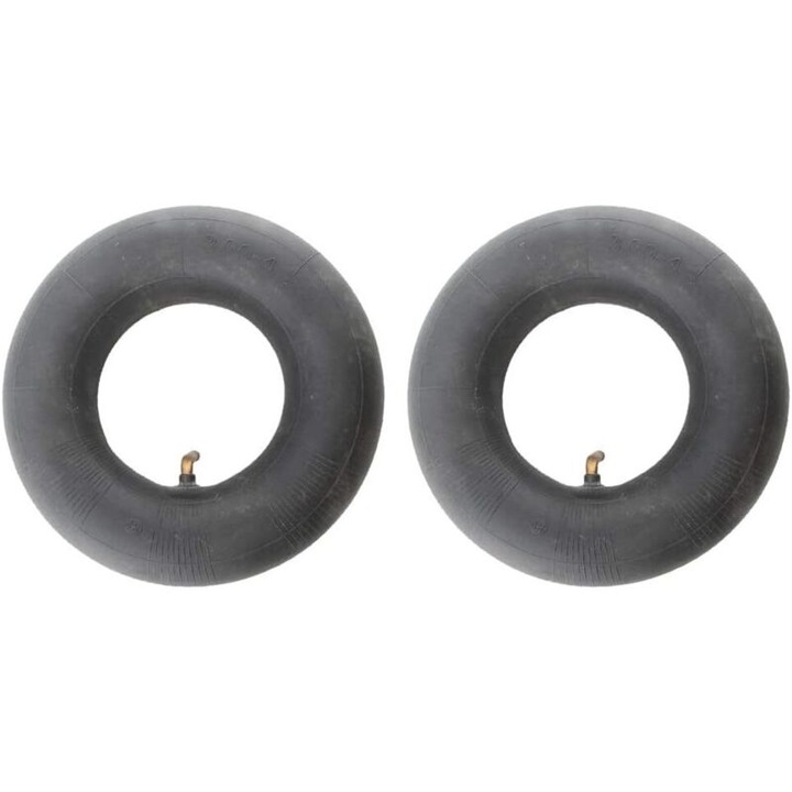 Set 2 tuburi interioare 3.00-4 pentru carucior, carucior manual, carucior de gradina, masina de tuns iarba