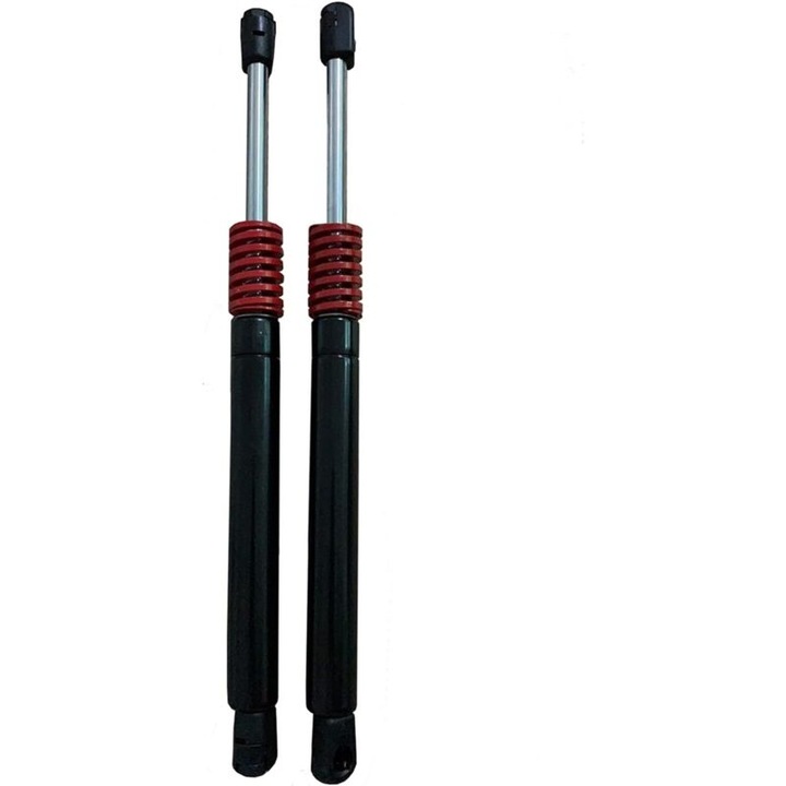 Autóalkatrészek, csomagtartó fedél tartó, 2 darab, fém + műanyag, fekete, Tesla Model 3-hoz