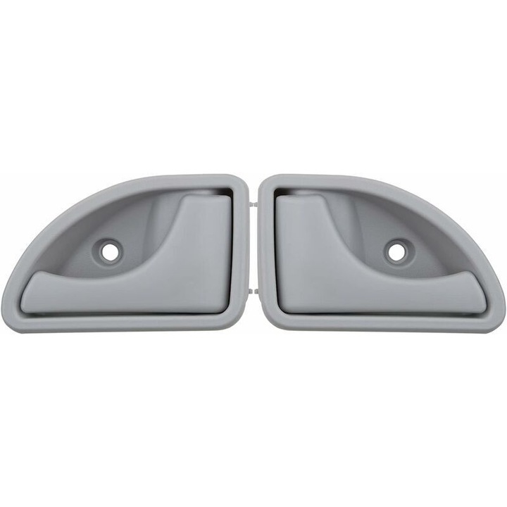 Belső ajtókilincs bal és jobb, Renault Kangoo és Twingo, 2 darab, szürke