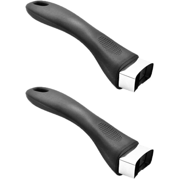 Manere de rezerva pentru vase de gatit, set de 2, 17cm, rezistente la caldura, design ergonomic