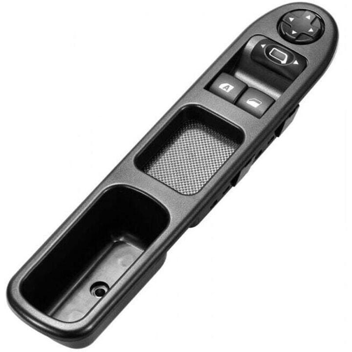 Bal első elektromos ablakemelő kapcsoló 6554.QC, Peugeot 207 és Citroen C3 modellekhez, 13 tűs, téglalap alakú