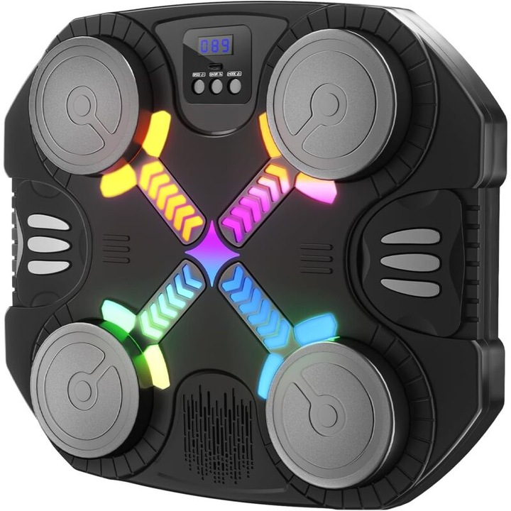 Bluetooth fali tinta, fényekkel és hanggal, 3-12 éves korig, fekete