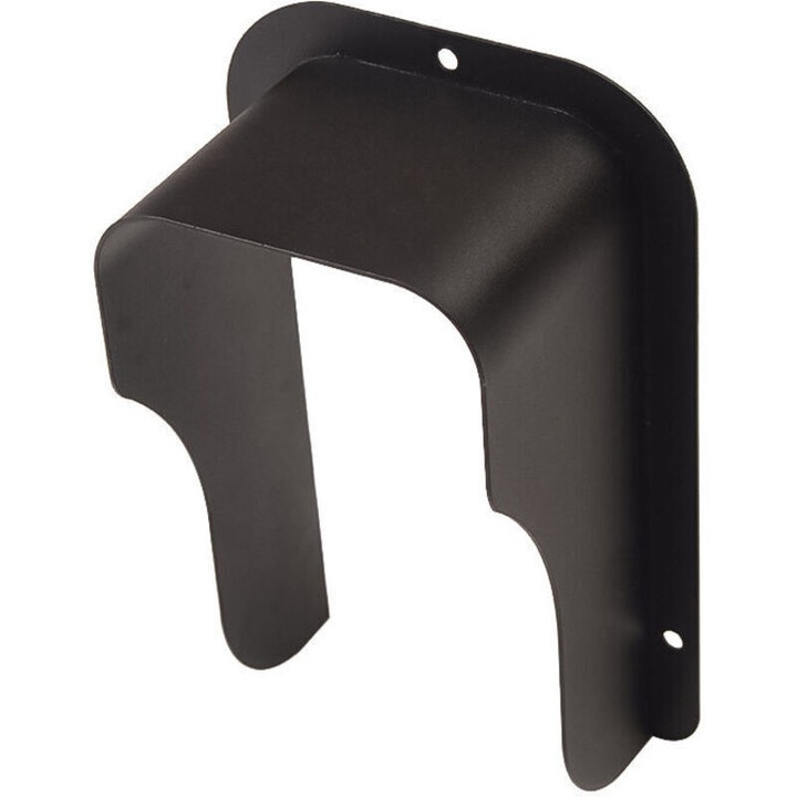 Carcasa metalica, carcasa de protectie pentru interfon si sonerie video Versailles, rezistenta la intemperii, din otel laminat la rece, montaj usor, negru, 1 buc