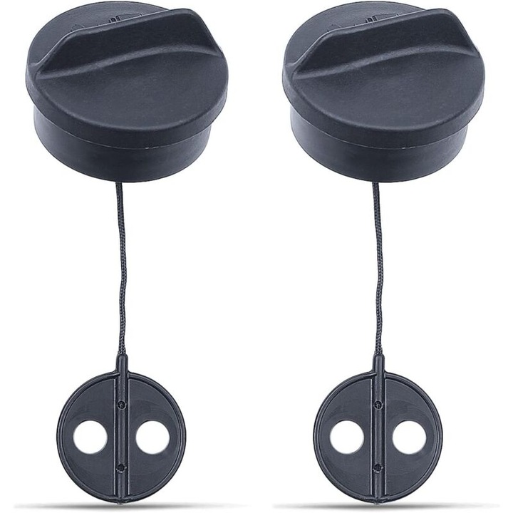 Capac rezervor combustibil set 2 bucati, PVC, pentru masini de taiat iarba, compatibil cu modele STIHL FS38 FS45 FS55 FS56 FS80 FS81 FS85 FS88 FS120