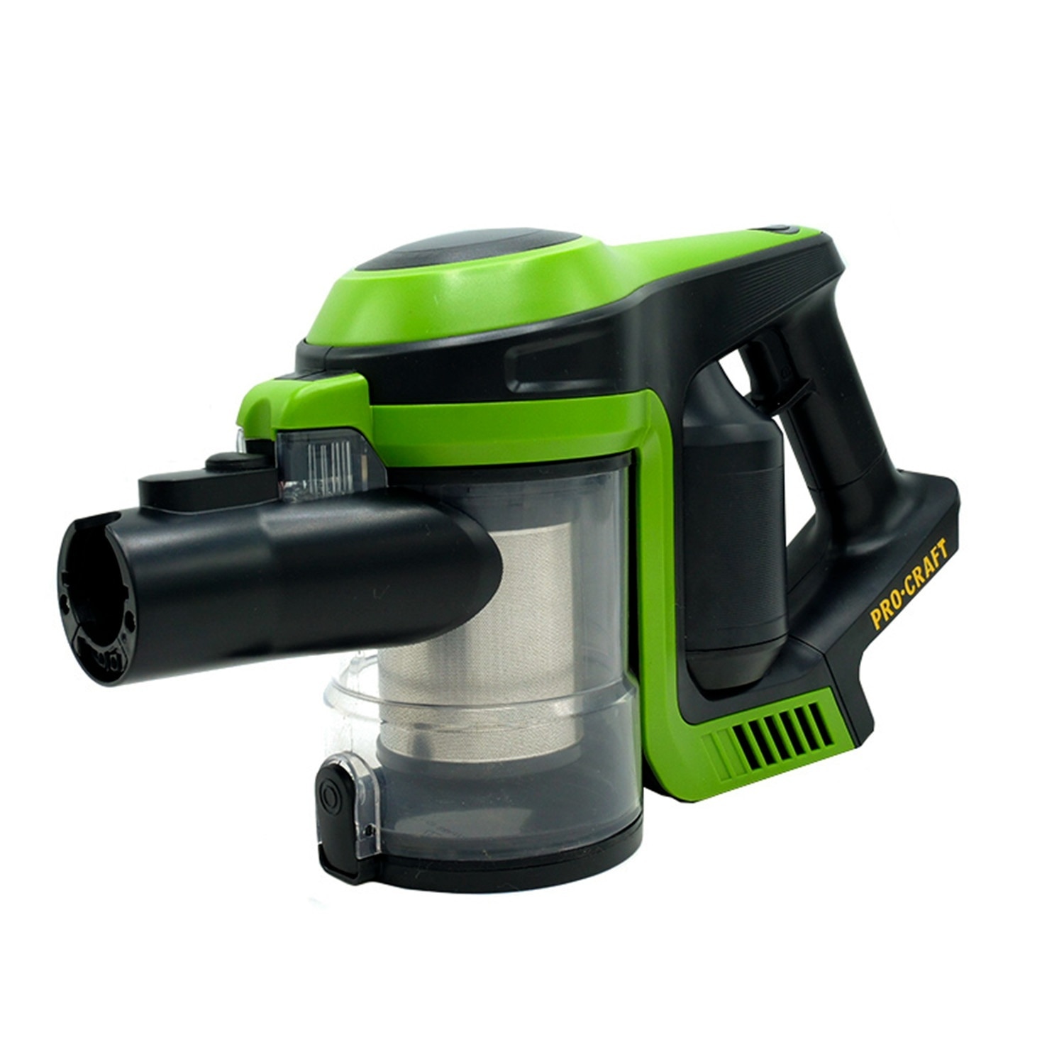 Aspirator cu acumulator Procraft, 230W, 20V, 4Ah, fara perii, filtru HEPA, nu include incarcator si acumulator