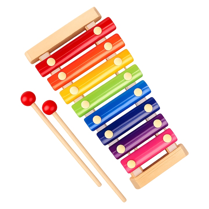 Xilofon pentru copii, lemn