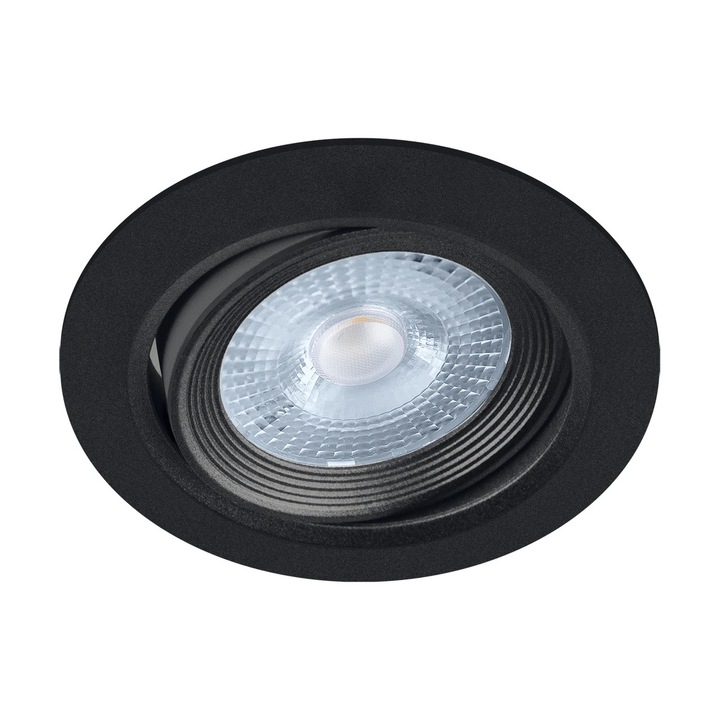 Spot STRUHM, 5W, LED incorporat, negru