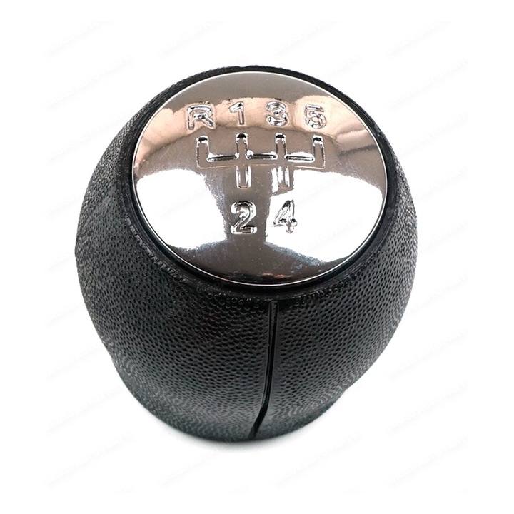 Nuca schimbator viteze, FLEXZONRO, negru cu argintiu, 5 viteze, manuala