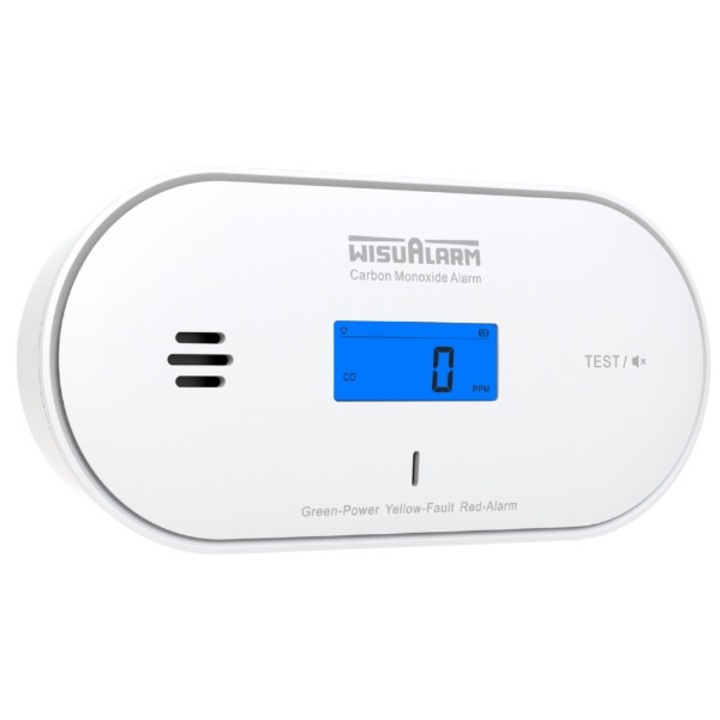 Senzor de gaz (CO) WISUALARM HY-GC30A-R8, frecventa 868 MHz, senzor temperatura si umiditate