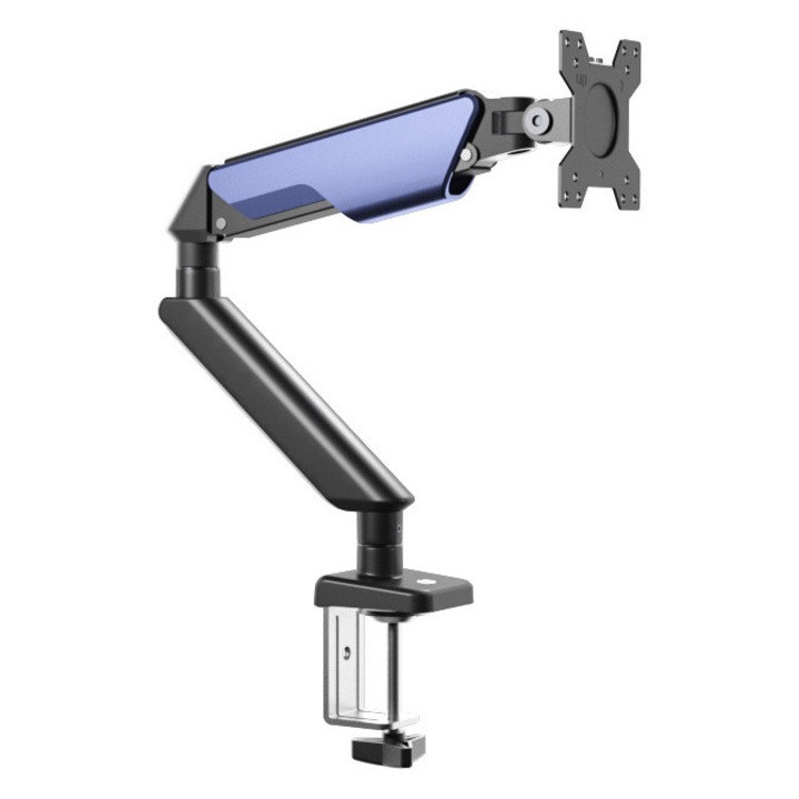 Brat Monitor Angel AN1, 18-32", VESA 75x75/100x100, 9 kg, Fekete kék ékezetekkel