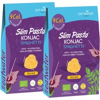 Spaghetti din faina de konjac BIO, low carb, fara gluten, Slim Pasta, 270g x 2