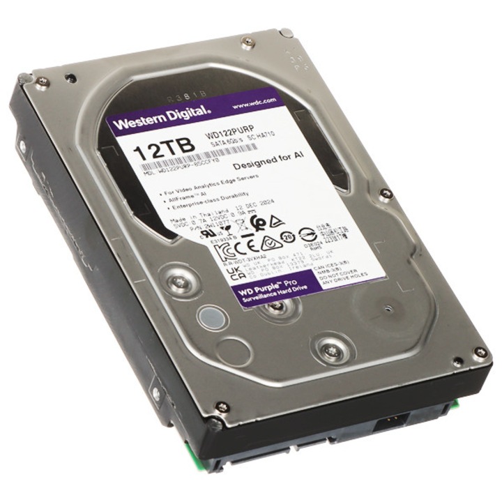 Hard Disk 3.5" 12TB 7200rpm 512MB cache, set 24/7