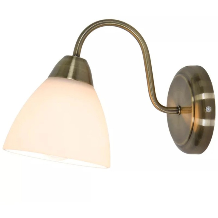 Аплик Saucats GoodHome, E27, съвместим с LED, златист