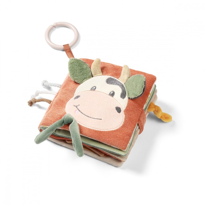 Carte senzoriala pentru copii Babyono Vacuta Bingo