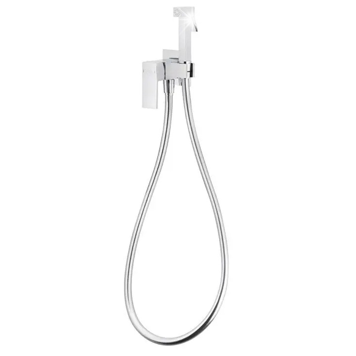 KFA Armatura Logon bidé csaptelep, króm, 1-lyukas, kerámia fogantyúk, 113mm