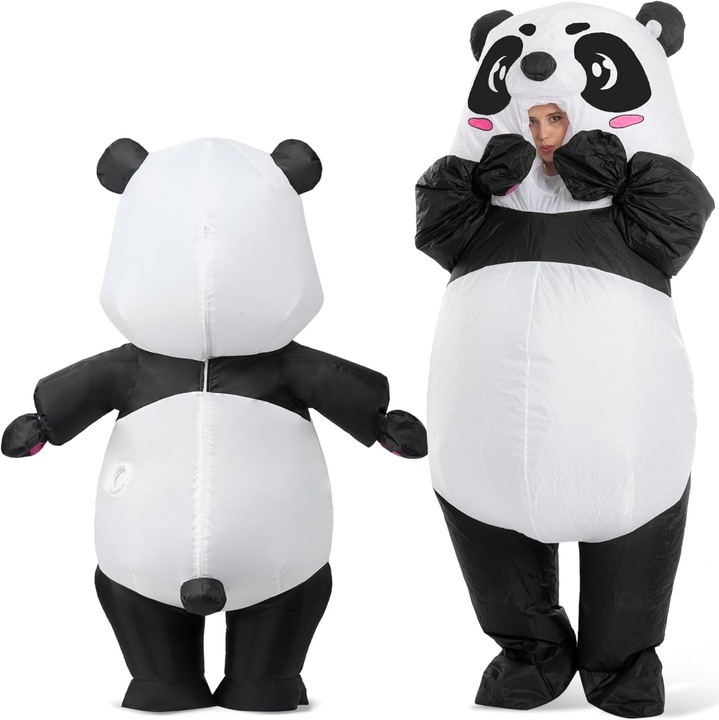 Costum panda adult, carnaval, Halloween