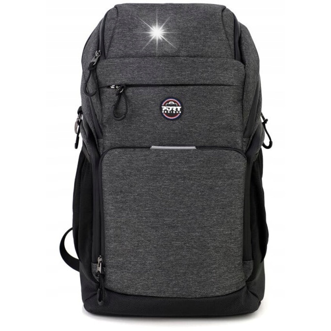 Plecak laptop 15.6-16 inch, Port Designs Pro Montreal, waterproof, gri-negru, 330x330x500mm