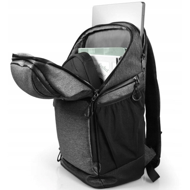 Plecak laptop 15.6-16 inch, Port Designs Pro Montreal, waterproof, gri-negru, 330x330x500mm