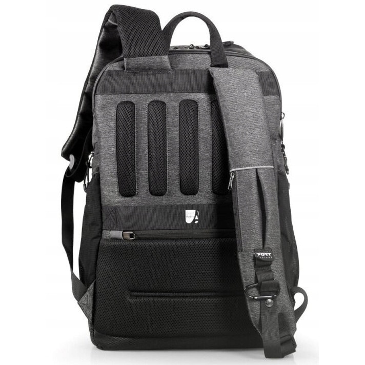 Plecak laptop 15.6-16 inch, Port Designs Pro Montreal, waterproof, gri-negru, 330x330x500mm