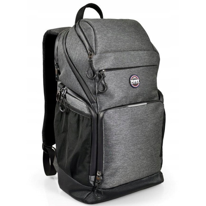 Plecak laptop 15.6-16 inch, Port Designs Pro Montreal, waterproof, gri-negru, 330x330x500mm