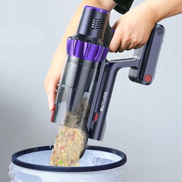 Aspirator vertical fara fir Buture VC70, 500W, 48Kpa, 1,5L, accesorii incluse
