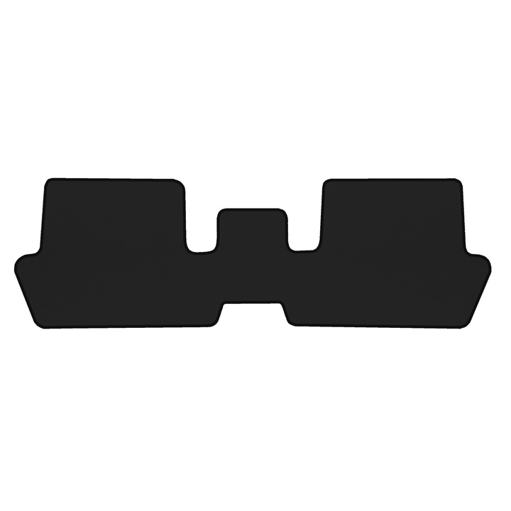 Auto Covorase podea - spate completa, F-CORE, pentru PEUGEOT 3008 I 06.09-12.16, Crossover SUV, Negru