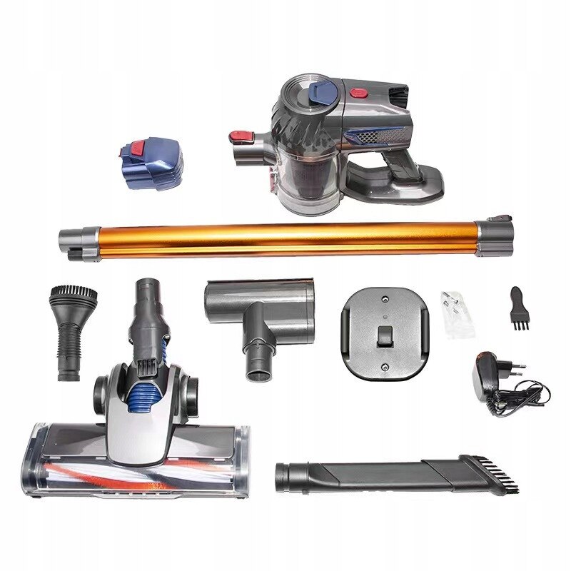 Aspirator vertical Laresar Elite 3, 450W, 1.5L, 2.2kg, cu filtru HEPA, set complet