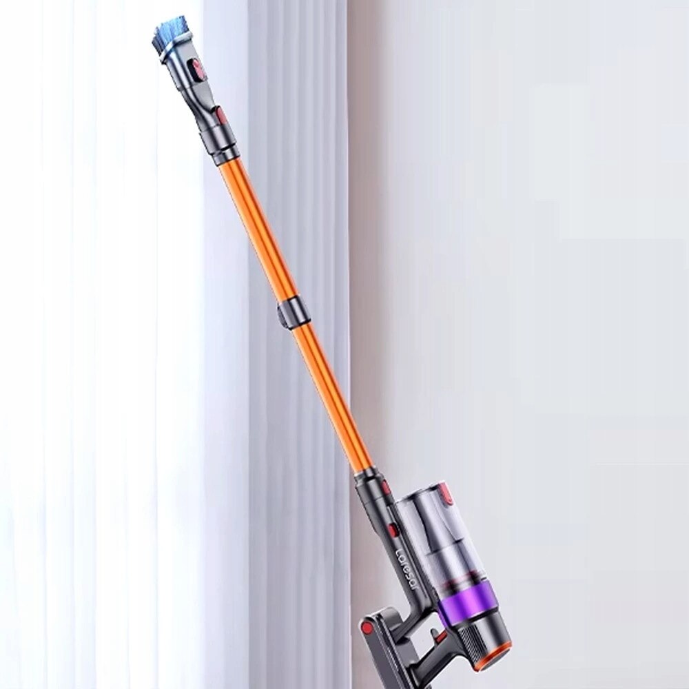 Aspirator vertical 2 in 1 Laresar Elite 8, 450W, 38 kPa, filtrare HEPA, LED, 1,5L, 2500 mAh