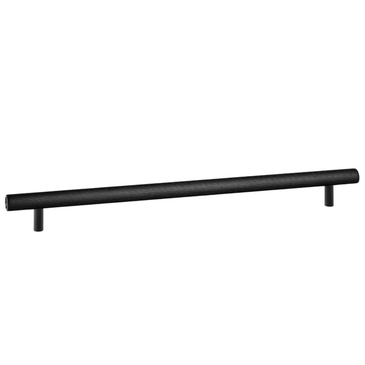 Maner pentru mobila Boto, finisaj negru periat, L:386 mm