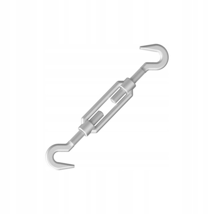 Surub Rzymski Grindi INOX M8x21x3 argintiu pentru reglare corzi