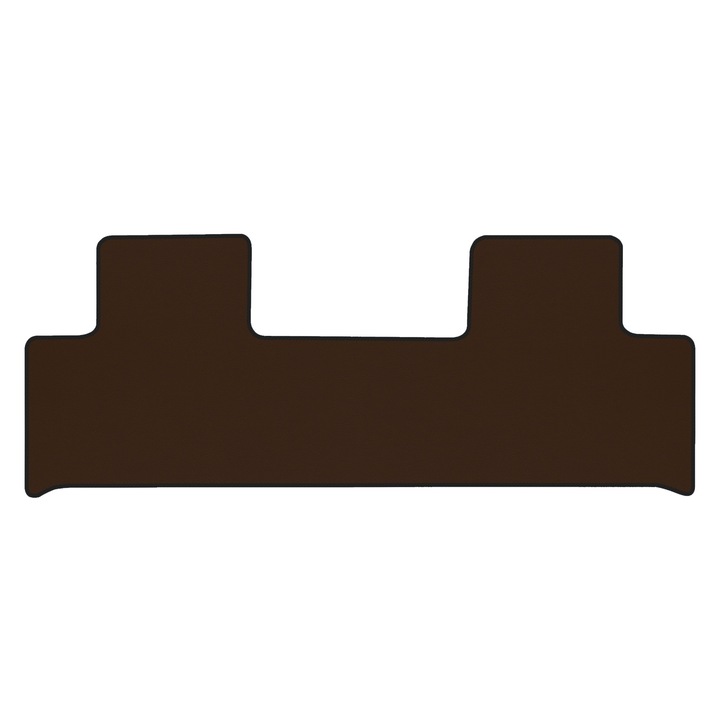 Auto Covorase podea - spate completa, F-CORE, pentru RENAULT SCENIC IV 01.17-, VAN MINIVAN, Maro