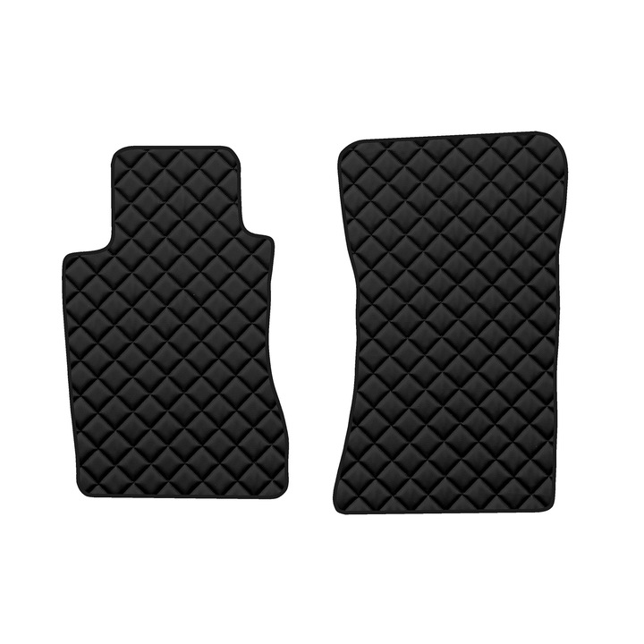 Auto Covorase podea - fata, F-CORE, pentru MERCEDES CLASS E W211/S211 03.02-12.08, Sedan, Kombi, Negru