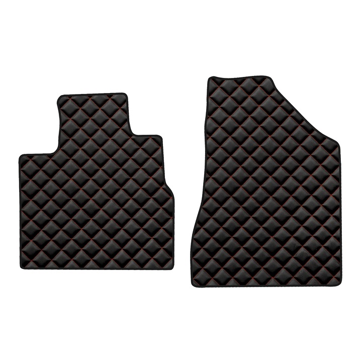 Автомобил Стелки за под – предни, F-CORE, за NISSAN MURANO 11.07-12.15, Кросоувър / SUV, Черно/Червено