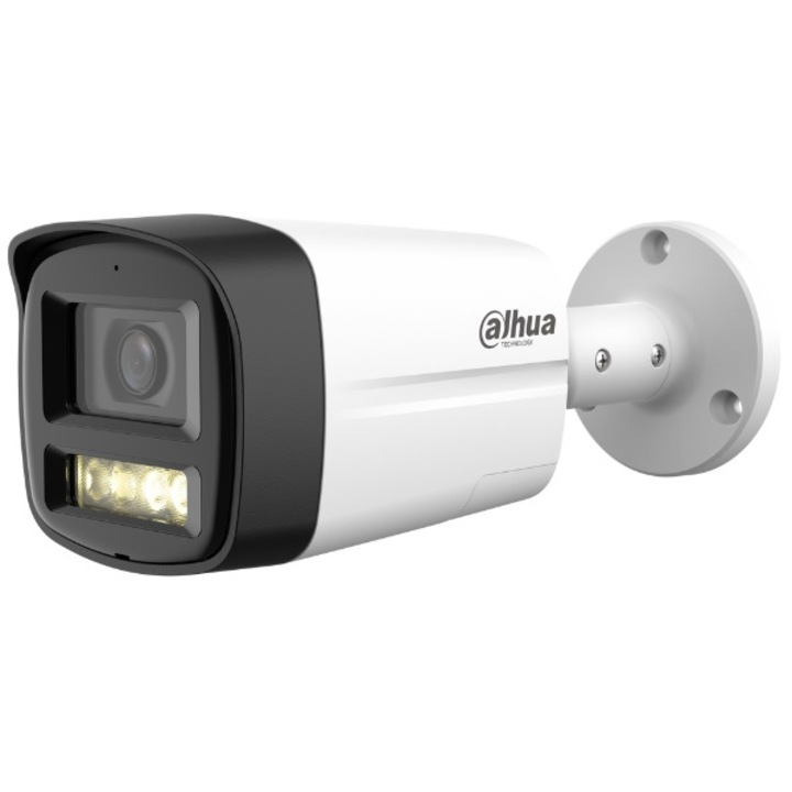 Камера за наблюдение DAHUA, модел HAC-HFW1200TLM-IL-T-0280B-DIP, 1080p, 2.8 mm, IR 40 m, двупосочно аудио