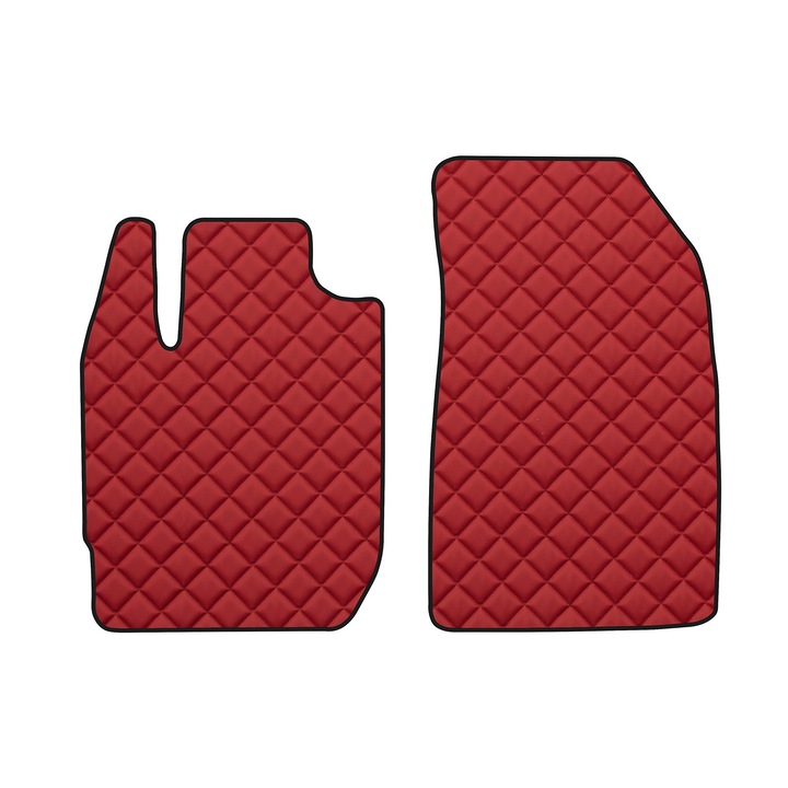 Auto Covorase podea - fata, F-CORE, pentru DACIA DUSTER II 09.17-, Crossover SUV, Rosu